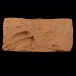 handprint in slave labor made brick
